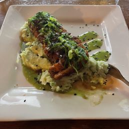 October 13, 2025 - Horseradish Crusted Ahi with wasabi mashed potatoes.