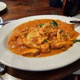 Ravioli rose with chicken Ravioli rose with chicken
