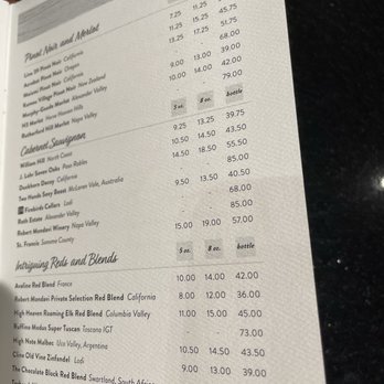 Firebirds Wood Fired Grill - Wine list - Seafood Near Me - Chandler, Arizona Firebirds Wood Fired Grill - Wine list - Seafood Near Me - Chandler, Arizona