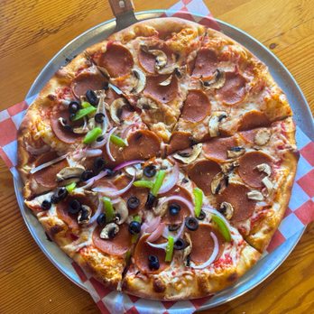 Humdinger Pizza - Vegan Pie Compact (12") - Pizza Near Me - Portland, Oregon Humdinger Pizza - Vegan Pie Compact (12") - Pizza Near Me - Portland, Oregon