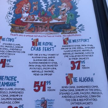 The Crab Pot - Menu - Seafood Near Me - Seattle, Washington