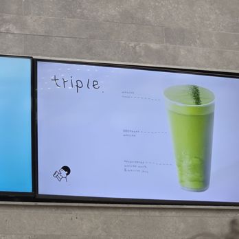 Hey Tea - Triple Matcha - Bubble Tea Near Me - New York, New York Hey Tea - Triple Matcha - Bubble Tea Near Me - New York, New York