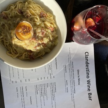 Clandestino wine bar - Pasta - Pizza Near Me - Toronto, Ontario