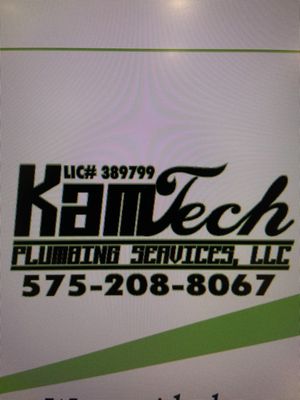 Kam tech Plumbing Logo