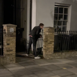 Can't be good -Talbot customer vomiting outside