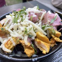 Caboose Tavern - Adobo chicken nachos