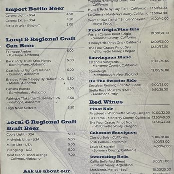 The Waterfront - Menu - Seafood Near Me - Daphne, Alabama The Waterfront - Menu - Seafood Near Me - Daphne, Alabama