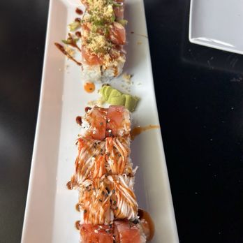 Rock N Roll Sushi - Jam Sesh Roll, Crowd Surfer Roll - Japanese Near Me - Lithia, Florida Rock N Roll Sushi - Jam Sesh Roll, Crowd Surfer Roll - Japanese Near Me - Lithia, Florida