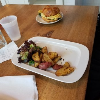 Maison B Cafe - Egg inlet, croissant, and potatoe - Belgian Near Me - New Haven, Connecticut Maison B Cafe - Egg inlet, croissant, and potatoe - Belgian Near Me - New Haven, Connecticut