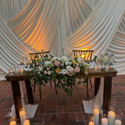 Sweetheart table.