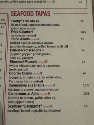 Menu photo 5 Firefly Tapas Kitchen + Bar Las Vegas, NV