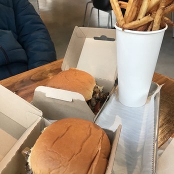 Choppers Burger Bar - two burgers and french fries - Burgers Near Me - Glen Head, New York Choppers Burger Bar - two burgers and french fries - Burgers Near Me - Glen Head, New York
