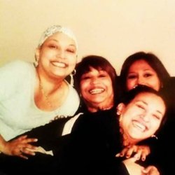 Janie and Jessicas Heavenly Salon - Jessica fighting cancer and her big smile and her mom and sisters