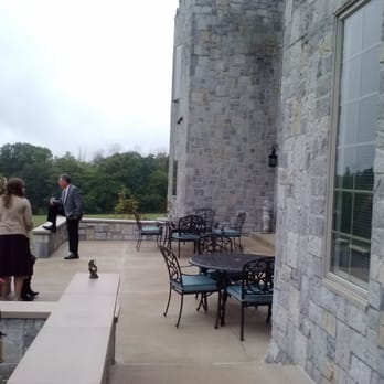 Clayshire Castle - Patio can be accessed directly from Grand Hall or outdoors. - Bed & Breakfast Near Me - Bowling Green, Indiana Clayshire Castle - Patio can be accessed directly from Grand Hall or outdoors. - Bed & Breakfast Near Me - Bowling Green, Indiana