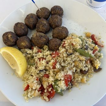IKEA Restaurant - Falafel balls yum - Scandinavian Near Me - Costa Mesa, California