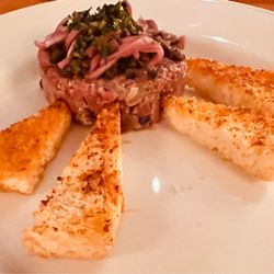 Obsidian Dining Room - Bison Tartar