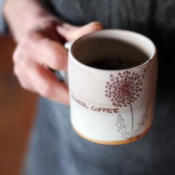 Dog River Coffee Co - Somegirls pottery mug