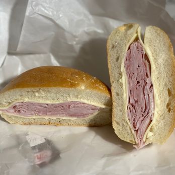Valparaiso's Deli - Ham and American on a Kaiser Bun with Hellmann's Mayo. (Aka The Standard Issue.) Hits the spot. ;-) - Delis Near Me - Lambertville, New Jersey Valparaiso's Deli - Ham and American on a Kaiser Bun with Hellmann's Mayo. (Aka The Standard Issue.) Hits the spot. ;-) - Delis Near Me - Lambertville, New Jersey