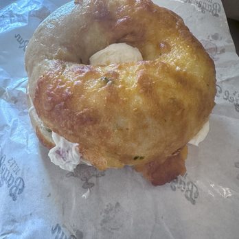 Jeff’s Bagel Run - Jalapeño Cheddar Bagel - Bagels Near Me - Kissimmee, Florida