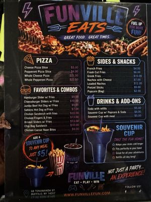 Menu photo 2 Funville Buffalo, NY Menu photo 2 Funville Buffalo, NY