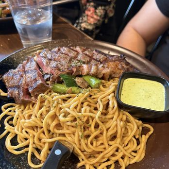 OMELI Kitchen - Rib Eye Garlic Noodles - Vietnamese Near Me - Fullerton, California OMELI Kitchen - Rib Eye Garlic Noodles - Vietnamese Near Me - Fullerton, California