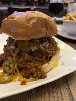 Square Burger by null