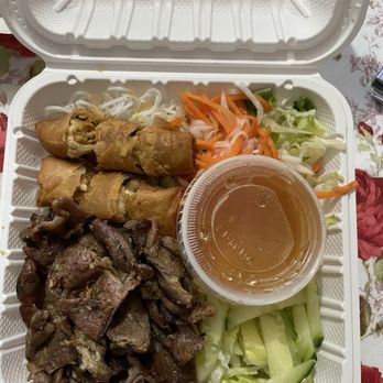 Pho Ninh Kieu - B3. Spring Roll & Grilled Pork Vermicelli - Vietnamese Near Me - Parsippany, New Jersey Pho Ninh Kieu - B3. Spring Roll & Grilled Pork Vermicelli - Vietnamese Near Me - Parsippany, New Jersey