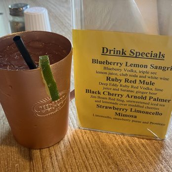 Indian Falls Log Cabin Restaurant - Ruby Red Mule - Burgers Near Me - Corfu, New York