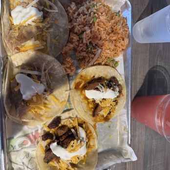 Javi's Tacos - Elkhorn - Street Taco Platter (O) - Tacos Near Me - Elkhorn, Nebraska
