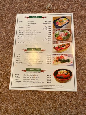 Menu photo 1 Sumo Sushi Kingston, RI