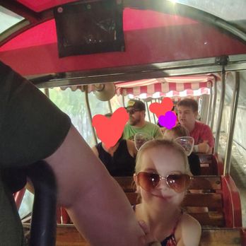 Saint Louis Zoo - There are two seats in front and behind the area where wheelchairs are strapped in, so my small human could ride with me. - Zoos Near Me - St Louis, Missouri