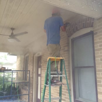 4GM Brick and Stone - Here's Jordan grinding out mortar to fix some damaged arches. - Masonry/Concrete Near Me