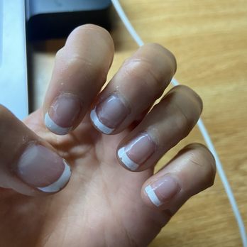 Dream Nails & Spa - Chipped French tip nails one day later - Nail Salons Near Me - Stafford, Virginia Dream Nails & Spa - Chipped French tip nails one day later - Nail Salons Near Me - Stafford, Virginia