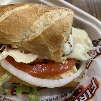 Firehouse Subs - 'Engineer' Sub, packed with mushrooms, Smoked Turkey Breast, and cheese. - Fast Food Near Me - Oakland Park, Florida