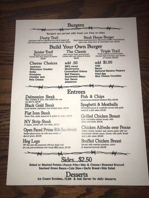 Menu photo 5 Trail Inn Cogan Station, PA Menu photo 5 Trail Inn Cogan Station, PA