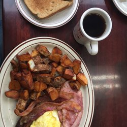 Hilltop Coney Diner - Big breakfast special.