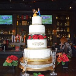 The wedding cake Patty designed for us!