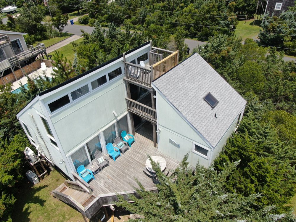 Slide of Patriots' Roofing