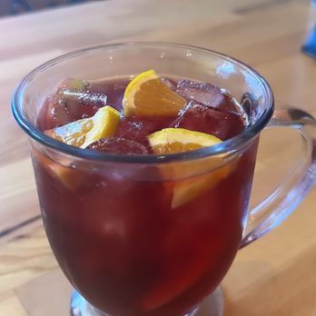 El Cubano - Delicious sangria with fresh fruit. - Cuban Near Me - Valencia, California