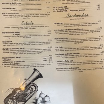 CJ's Kitchen & Grille - Lunch menu - American Near Me - Pensacola, Florida CJ's Kitchen & Grille - Lunch menu - American Near Me - Pensacola, Florida