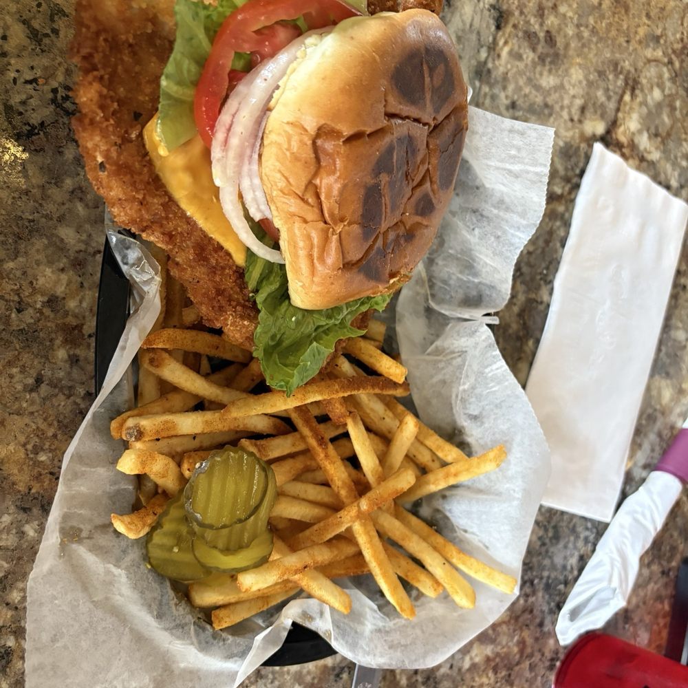 Tenderloin & fries Tenderloin & fries