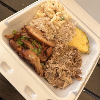 Uncle's Hawaiian Kitchen - Sample plate - Food Trucks Near Me - Prescott Valley, Arizona Uncle's Hawaiian Kitchen - Sample plate - Food Trucks Near Me - Prescott Valley, Arizona
