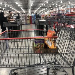 Costco - New style carts!