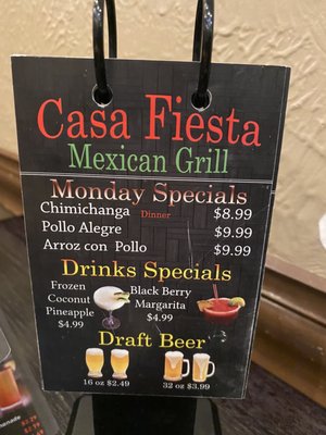 Menu photo 6 Casa Fiesta Mexican Grill Birmingham, AL Menu photo 6 Casa Fiesta Mexican Grill Birmingham, AL