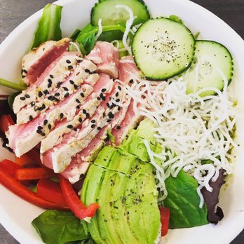 Galaxy Cafe - Austin - Delicious Ahi Asian Seared Tuna Salad - Breakfast & Brunch Near Me - Austin, Texas Galaxy Cafe - Austin - Delicious Ahi Asian Seared Tuna Salad - Breakfast & Brunch Near Me - Austin, Texas