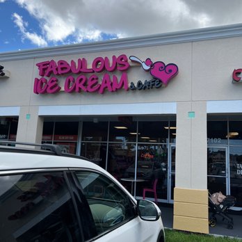 Fabulous Ice Cream & Cafe - the outside of the building - Ice Cream & Frozen Yogurt Near Me - Miami, Florida Fabulous Ice Cream & Cafe - the outside of the building - Ice Cream & Frozen Yogurt Near Me - Miami, Florida