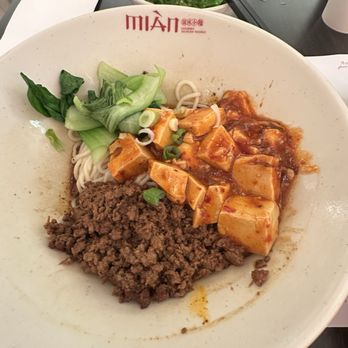 Mian - Mapo tofu noodles - Noodles Near Me - Costa Mesa, California
