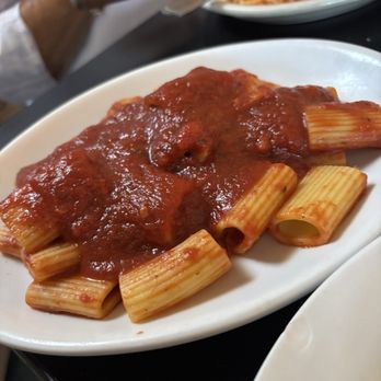 Silvestro's Depot Cafe - That's the side pasta.  Big portion. - Italian Near Me - Painesville, Ohio