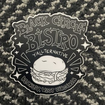 Black Circle Bistro - Sticker! - Arcades Near Me - Beckley, West Virginia
