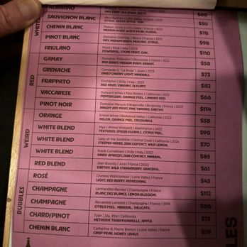 Siren Cocktail Bar - Menu - Cocktail Bars Near Me - Boulder, Colorado